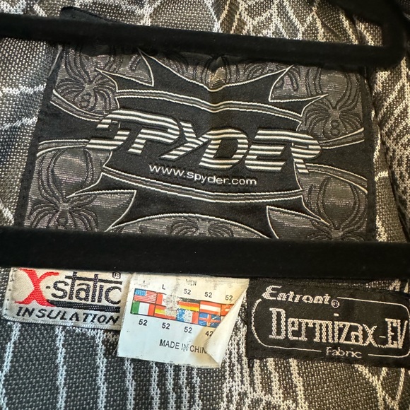 Spyder Dermizax EV X Static Insulated Skiing Snowboarding Jacket Men’s Large - Picture 8 of 8